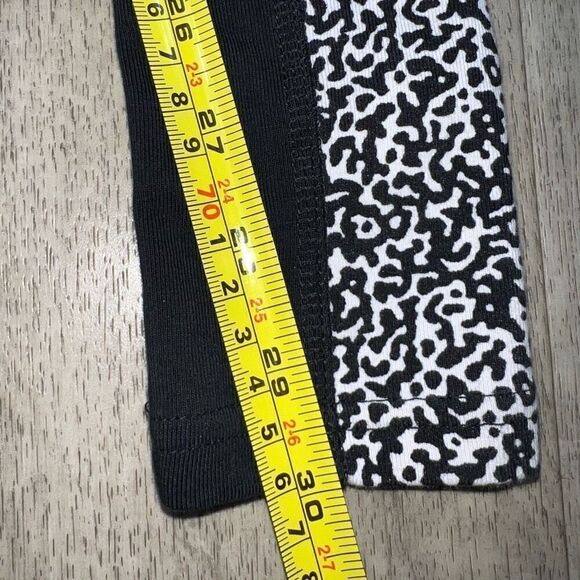 Nike Leg-A-See-Stirrup Leopard Print Colorblock Side Stripe Leggings, Women’s XS - Picture 11 of 16